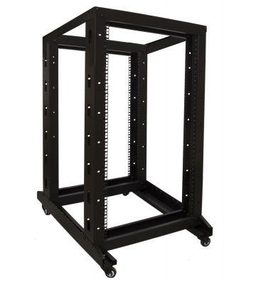 Rack de relés 22U com rodas, 600x800x1200mm (LxPxA)