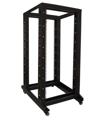 Rack de relés 27U sobre rodas 600x800x1400mm (LxPxA)