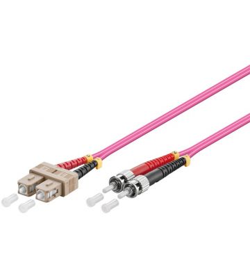 Cabo de fibra ótica SC-ST OM4 20m