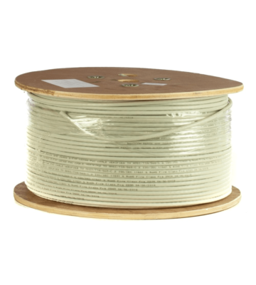 Cabo DANICOM CAT6A U/UTP 500m em bobine flexível - PVC (Fca)