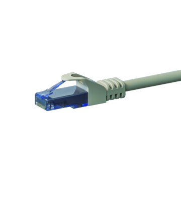 Cabo de rede UTP CAT6a de 1 m, cinzento - 100% cobre
