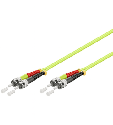 Cabo de fibra ótica ST-ST OM5 (otimizado para laser) 3m