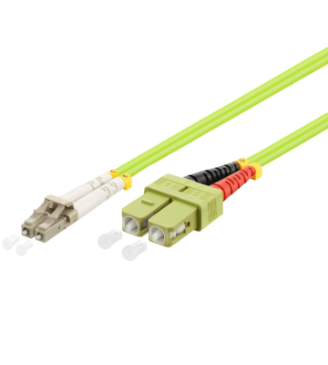 Cabo de fibra ótica LC-SC OM5 (otimizado para laser) 3m