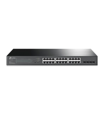 Switch PoE inteligente gerenciável TP-Link JetStream 2428P de 28 portas