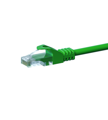 Cabo de rede CAT5e UTP de 2 m verde - CCA