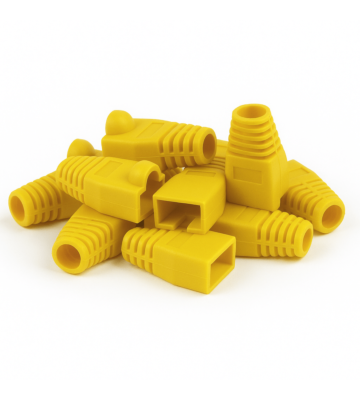 DANICOM Cabo RJ45 com guia amarela - 10 peças
