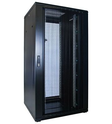 Armário para servidor 32U com porta perfurada 800x800x1600mm (LxPxA)
