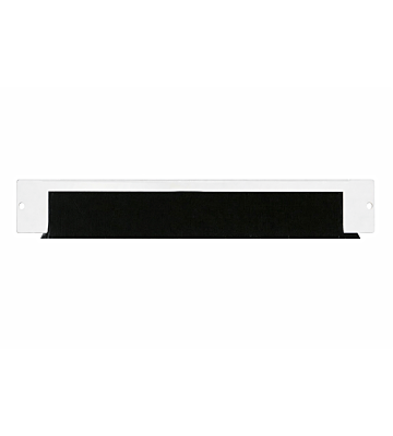 Entrada de cabos com escova - armários de servidor de piso - branco