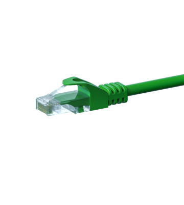 Cabo de rede UTP CAT5e de 15 m, verde - 100% cobre