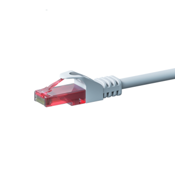 Cabo de rede UTP CAT6 de 7,5 m branco - 100% cobre