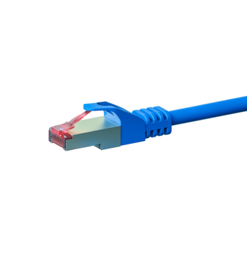 Cabo de rede CAT6 S/FTP (PIMF) de 0,50 m azul 
