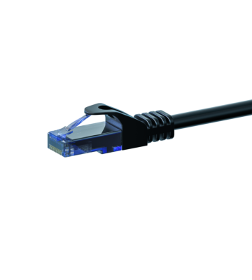 Cabo de rede UTP CAT6a de 20 m, preto - 100% cobre