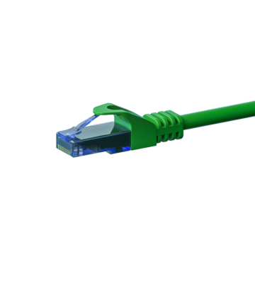 Cabo de rede UTP CAT6a de 20 m, verde - 100% cobre