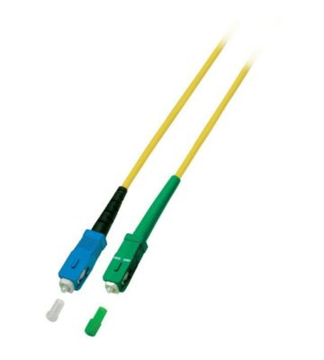 Cabo de fibra ótica simplex OS2 SC/APC-SC 7m