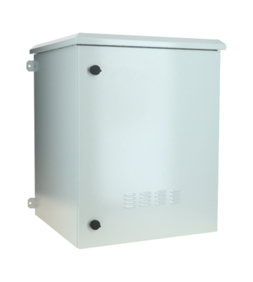Armário de parede exterior 15U IP55 - 600x600x770mm (LxPxA)