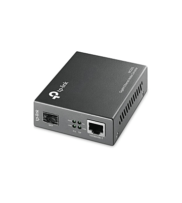 Conversor de fibra ótica TP-Link MC220L para módulos SFP monomodo/multimodo