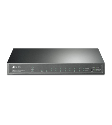 Switch PoE inteligente gerenciável TP-Link JetStream 2210P de 10 portas