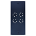 Pacote de ventiladores com 4 ventiladores e termostato adequado para armários de servidores verticais com profundidade de 1200 mm
