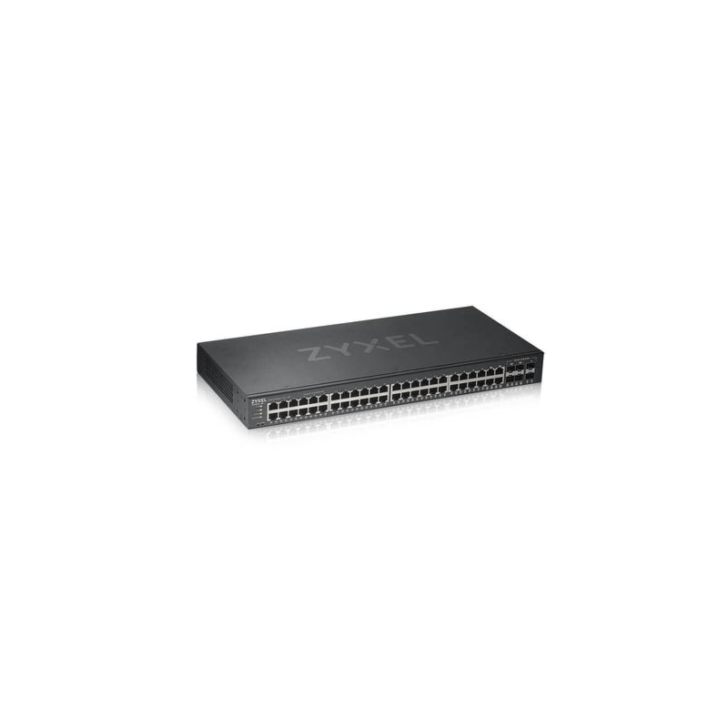 Switch gerenciável inteligente Zyxel GS1920 de 48 portas