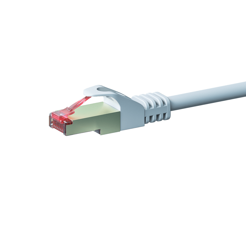 Cabo de rede CAT6 S/FTP (PIMF) de 2 m branco