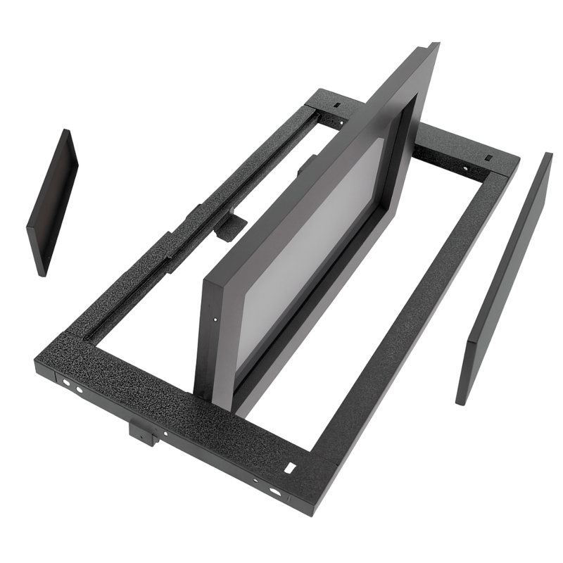 Teto rotativo para data center 800 x 1200 mm