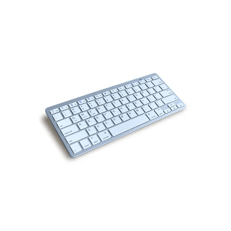 Teclado USB compacto com Bluetooth para caixas de servidores
