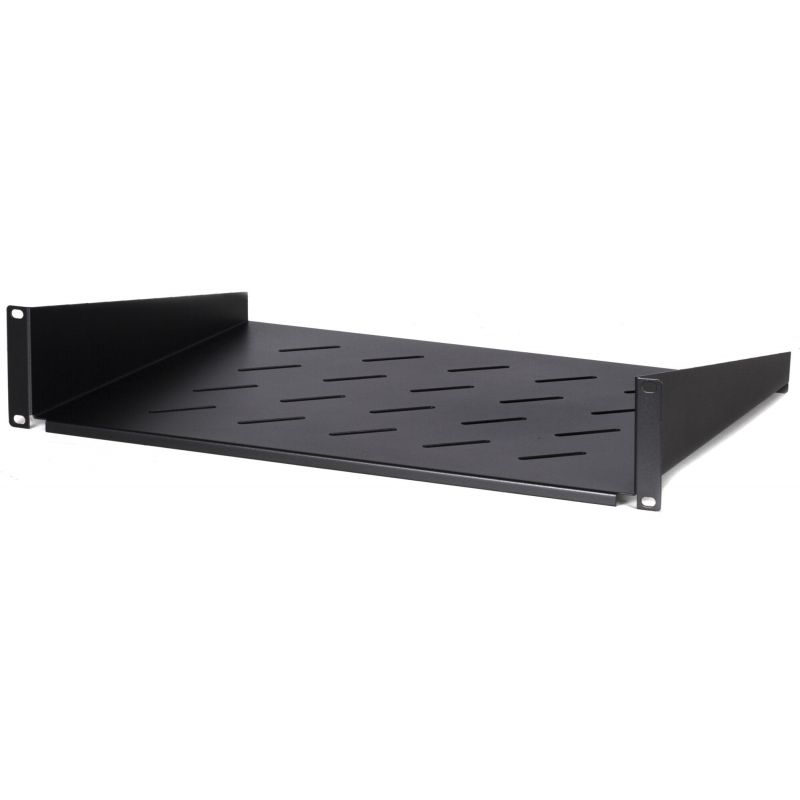 Prateleira 2U para armários de parede com 450 mm de profundidade - 350 mm de profundidade (máx. 15 kg)
