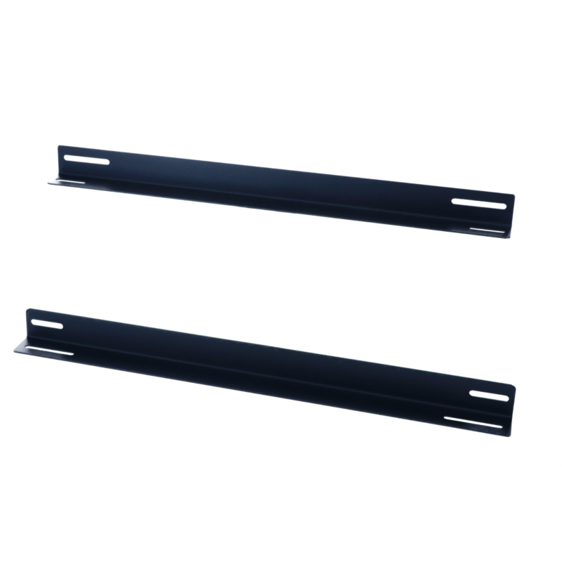 Conjunto de 2 perfis em L adequados para armários de parede com 600 mm de profundidade.