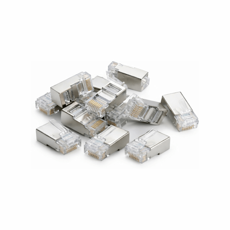 Conector DANICOM SFTP CAT6a RJ45 - para cabo flexível - 10 unidades