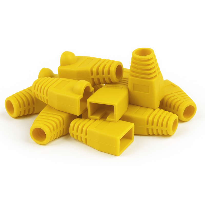 Cabo DANICOM RJ45 com guia amarela - 10 peças