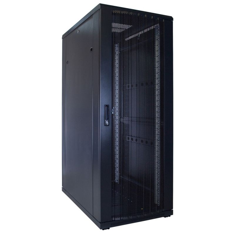 Armário para servidor 32U com porta perfurada 600x1000x1600mm (LxPxA)
