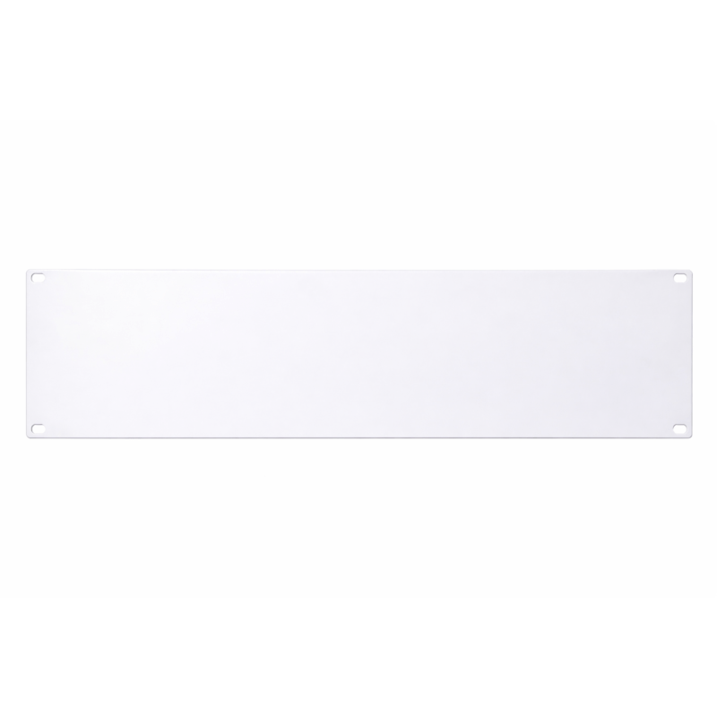 Painel de cobertura de 19 polegadas - 3U branco