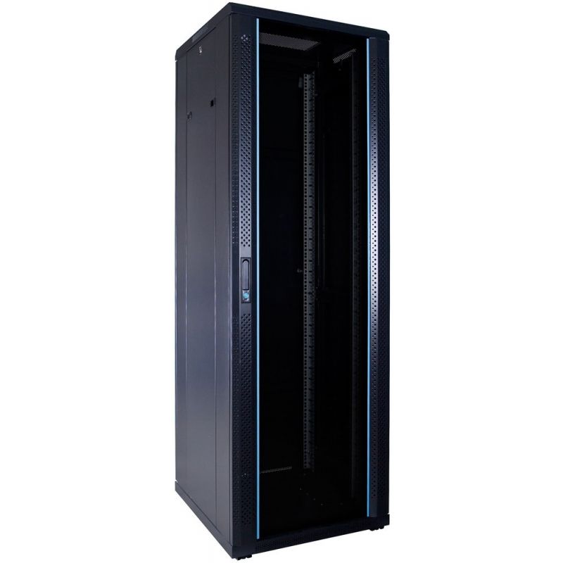 Armário para servidor 37U com porta de vidro 600x600x1800mm (LxPxA)