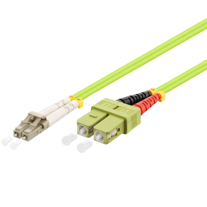 Cabo de fibra ótica LC-SC OM5 (otimizado para laser) 3m