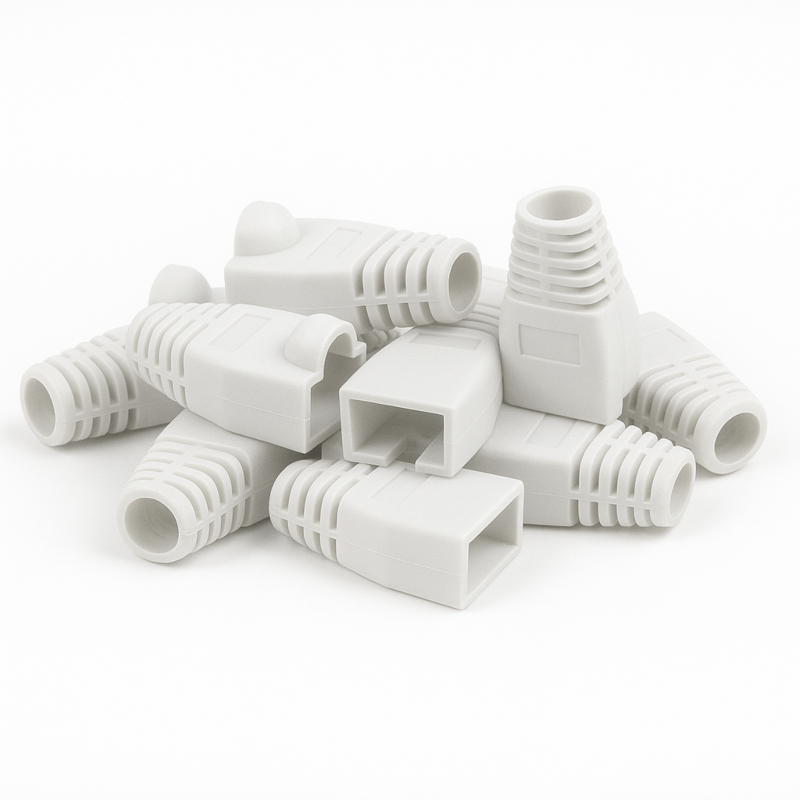 Viga de cabos DANICOM RJ45 branca - 10 unid.