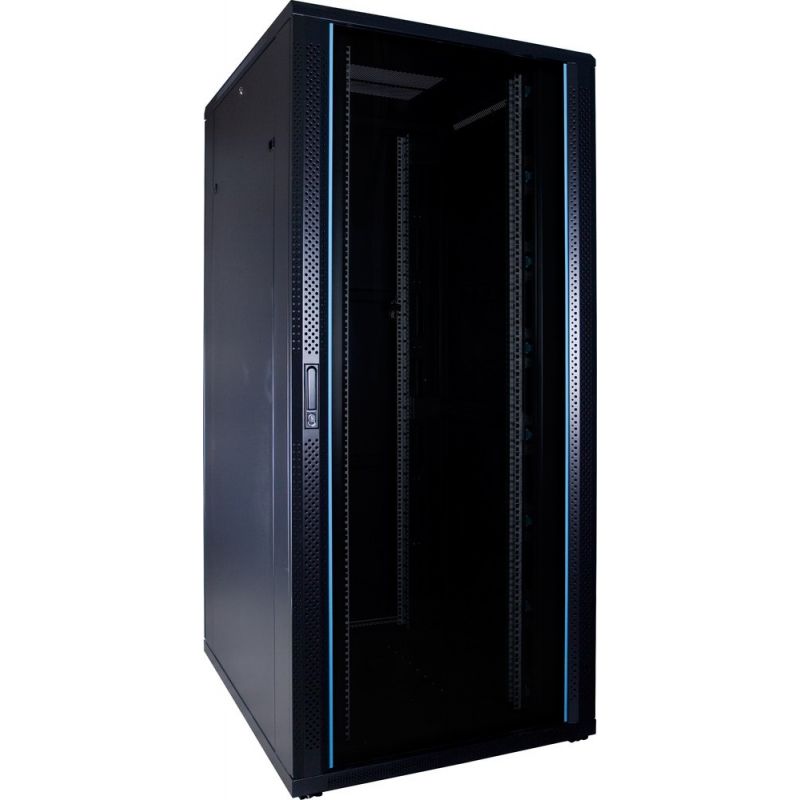 Armário para servidor 37U com porta de vidro 800x1000x1800mm (LxPxA)
