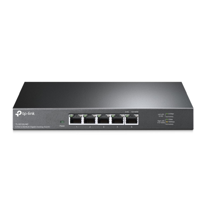 Switch não gerido multigigabit TP-Link SG105 de 5 portas