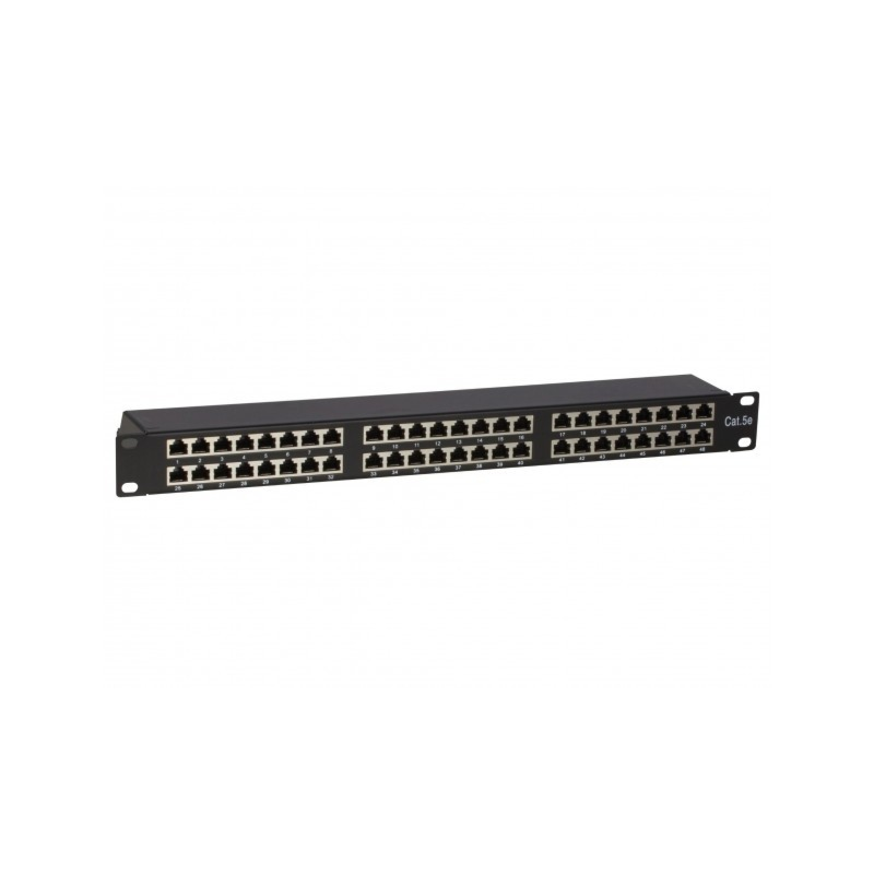 Painel de ligação FTP CAT5e - 48 portas