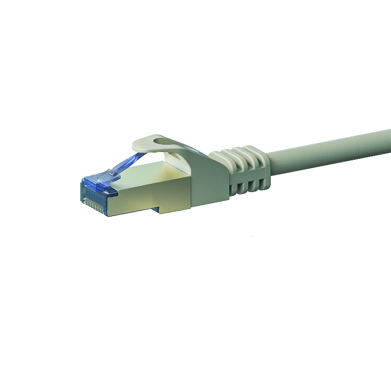 Cabo de rede CAT6a S/FTP (PIMF) de 0,25 m cinzento