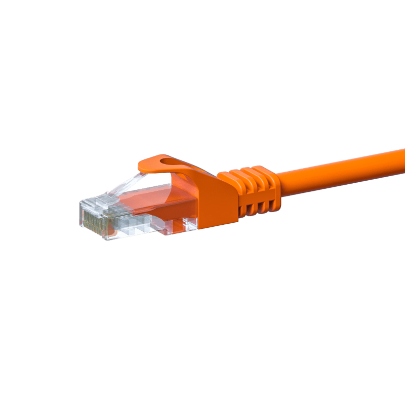 Cabo de rede CAT5e UTP laranja de 20 m - CCA
