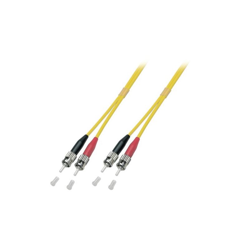 Cabo de fibra ótica duplex OS2 ST-ST 5m