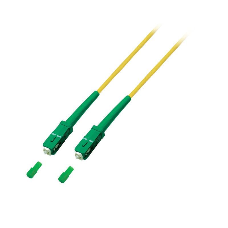 Cabo de fibra ótica simplex OS2 SC/APC-SC/APC 0,50m