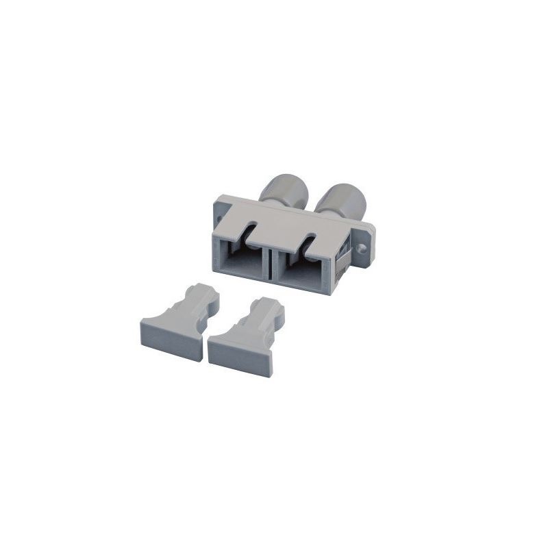 Acoplamento multimodo SC-ST duplex bege