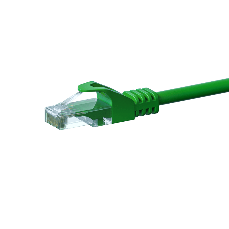Cabo de rede CAT6 UTP de 5m verde - CCA