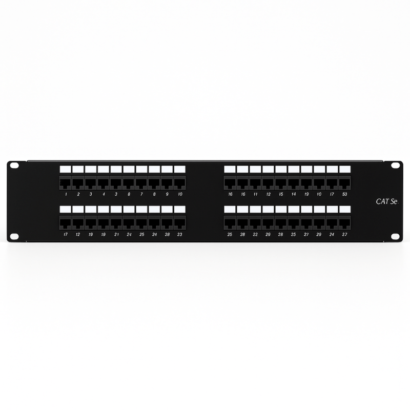 Painel de ligação UTP Cat5e de 32 portas