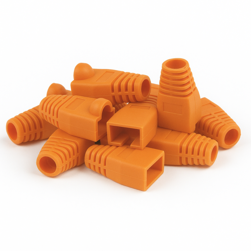 Viga de cabo DANICOM RJ45 laranja - 10 peças