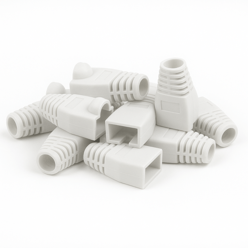 Viga de cabos DANICOM RJ45 branca - 10 unid.