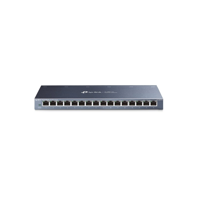 Switch inteligente não gerido TP-Link SG116 de 16 portas