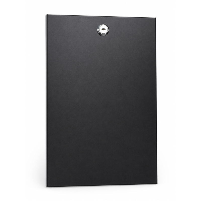 Painel lateral 4U para bastidores de 10 polegadas - 310 mm de profundidade, com fechadura