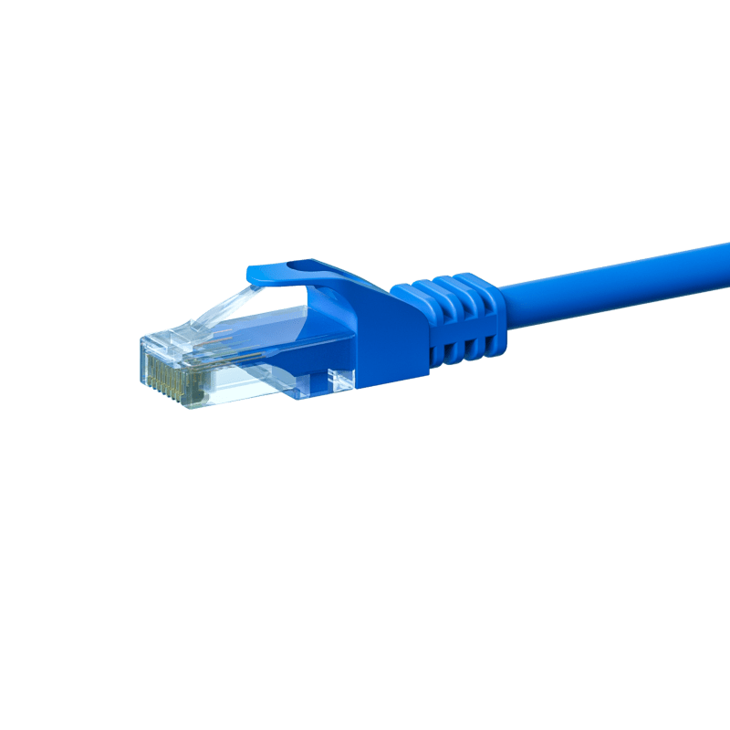 Cabo de rede CAT6 UTP de 5 m azul - CCA